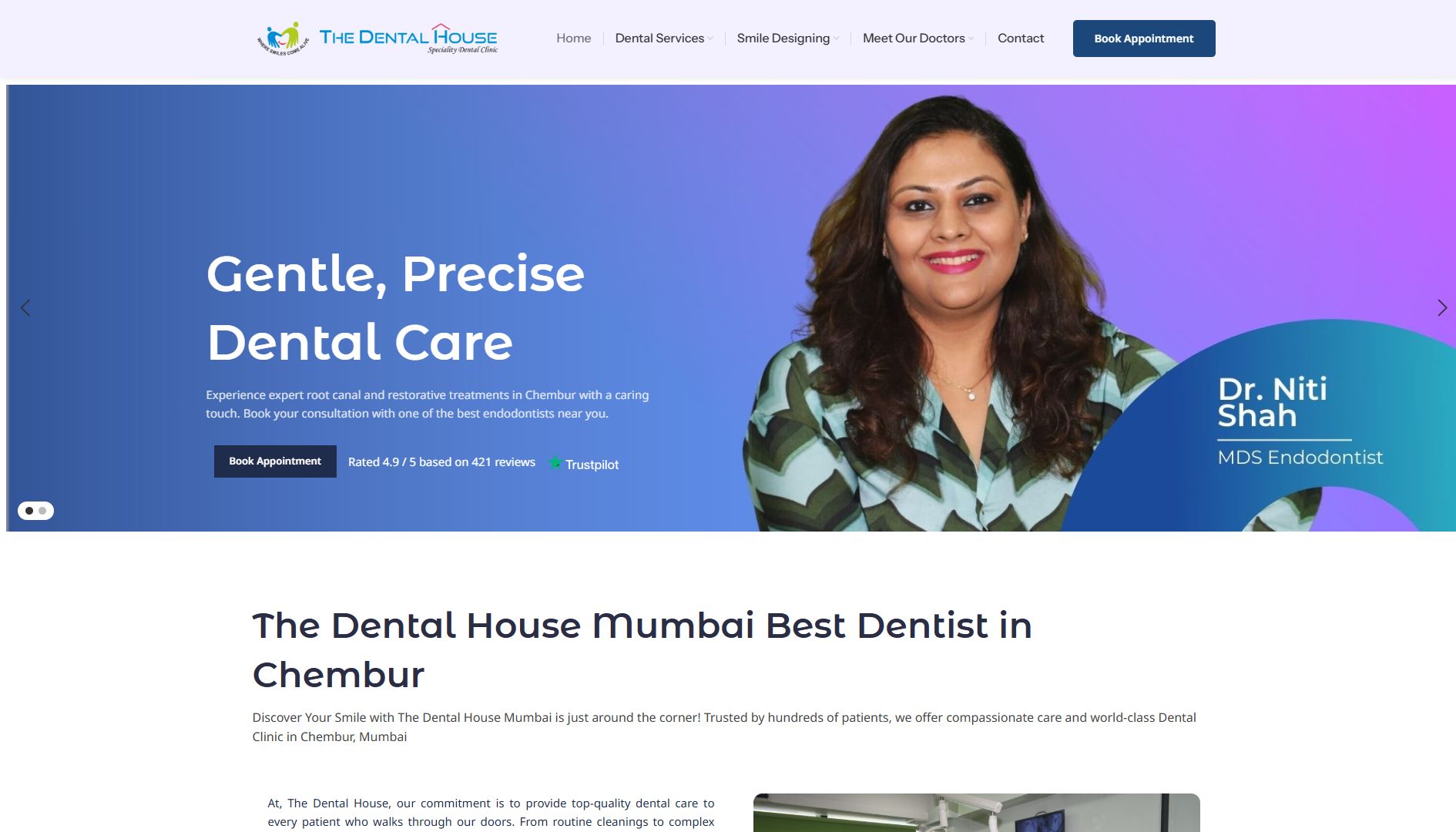 The Dental House Mumbai case study